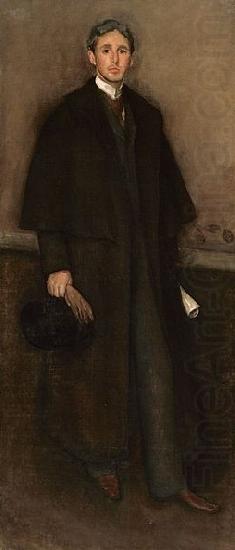 Portrait of Arthur J Eddy, James Abbot McNeill Whistler